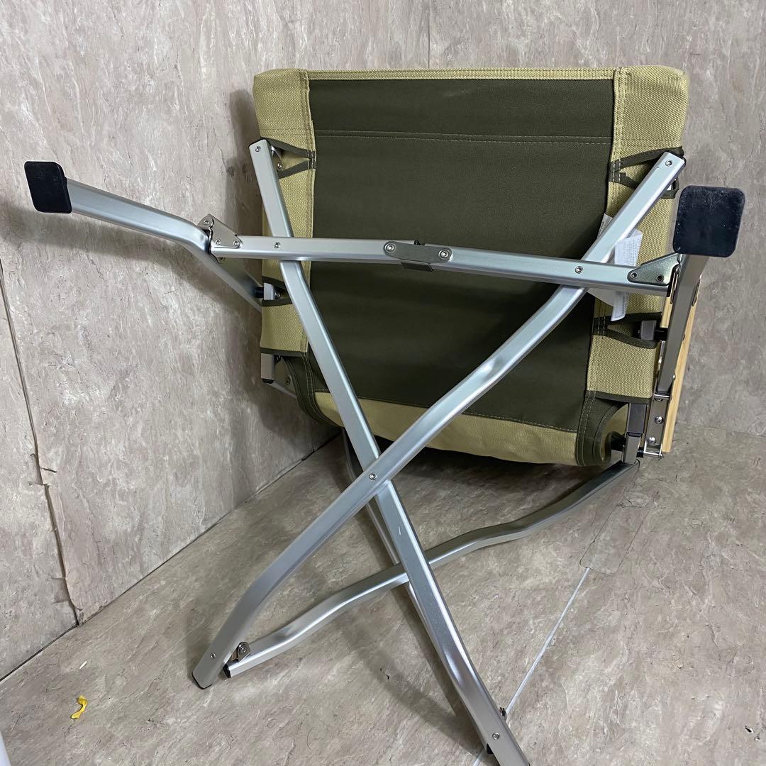 極美品  peak ローチェア30 カーキ LV-091KH