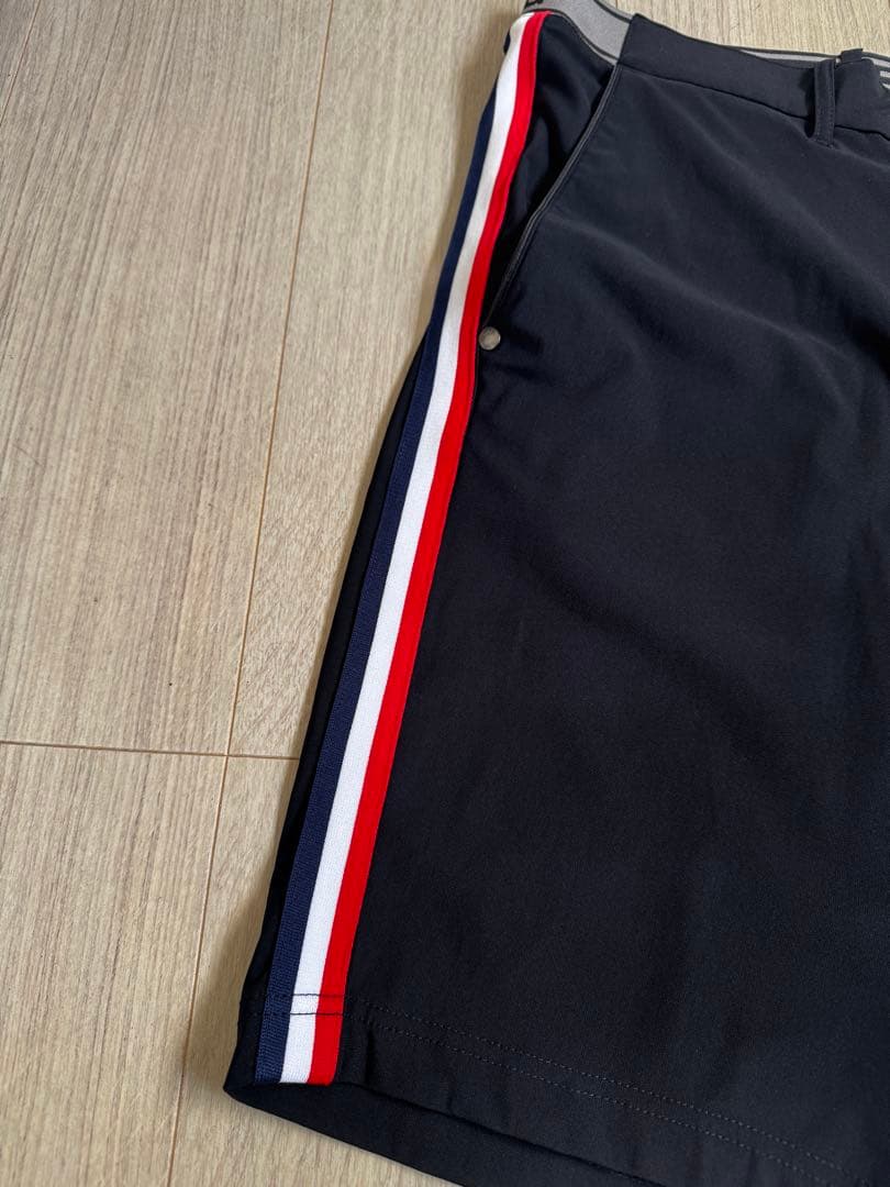 LUCIEN PELLAT-FINET トリコロールバンド バミューダ XL美品