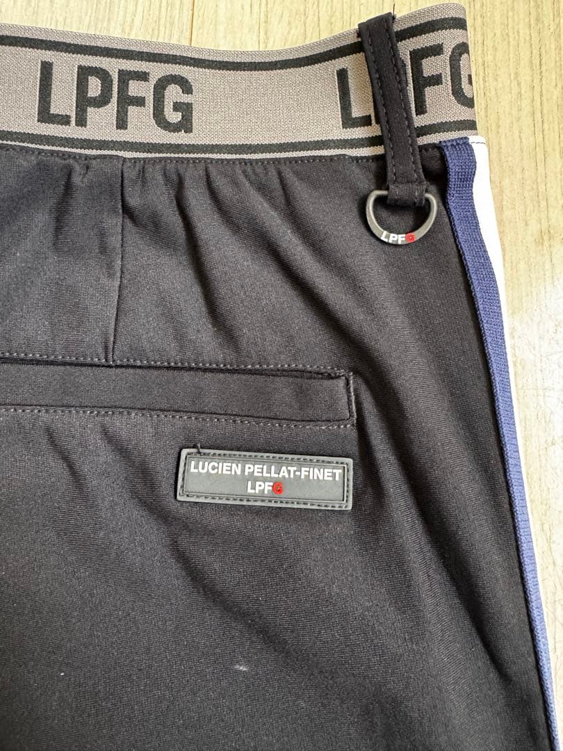 LUCIEN PELLAT-FINET トリコロールバンド バミューダ XL美品