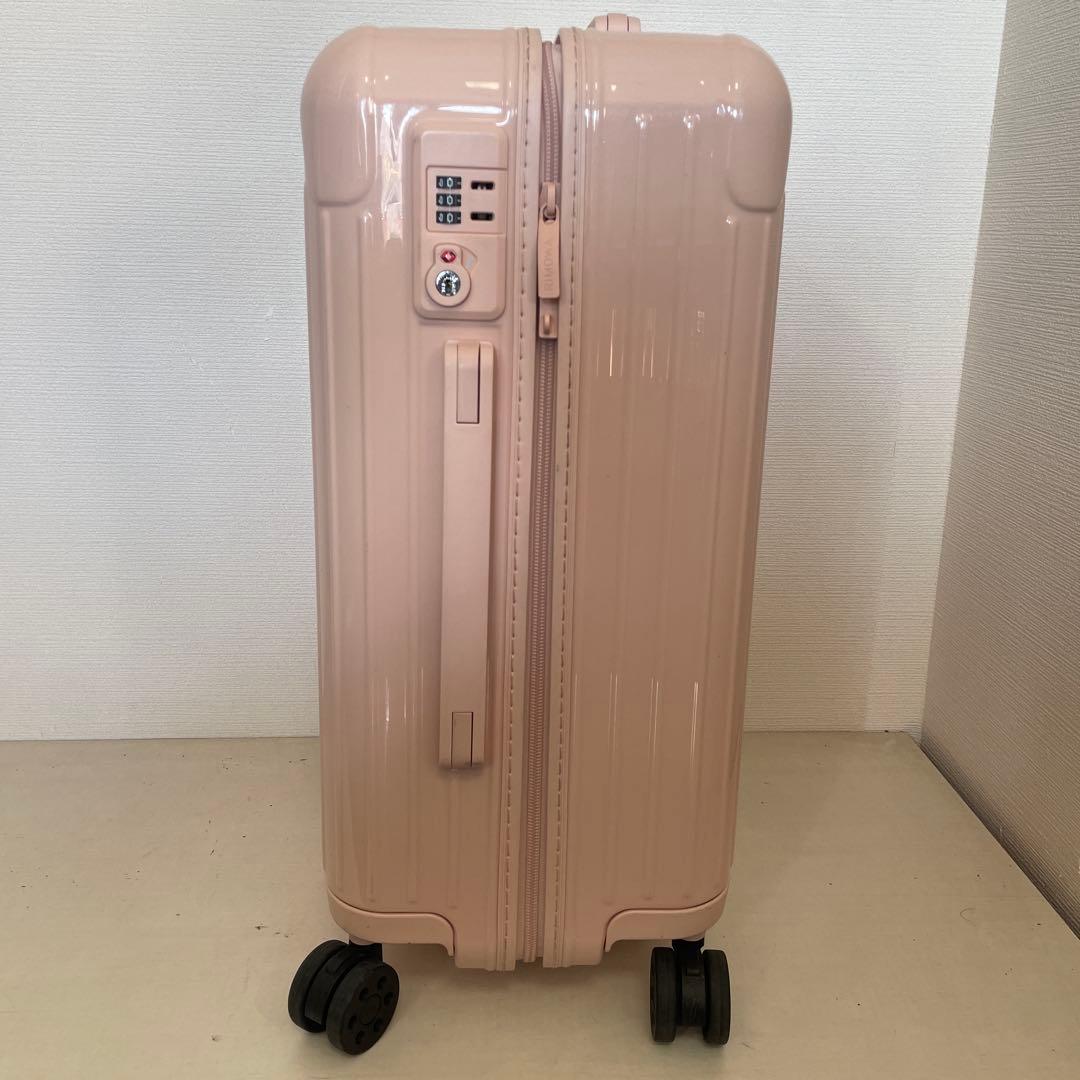 生涯保証 美品 RIMOWA ESSENTIAL キャビン ペタルピンク リモワ