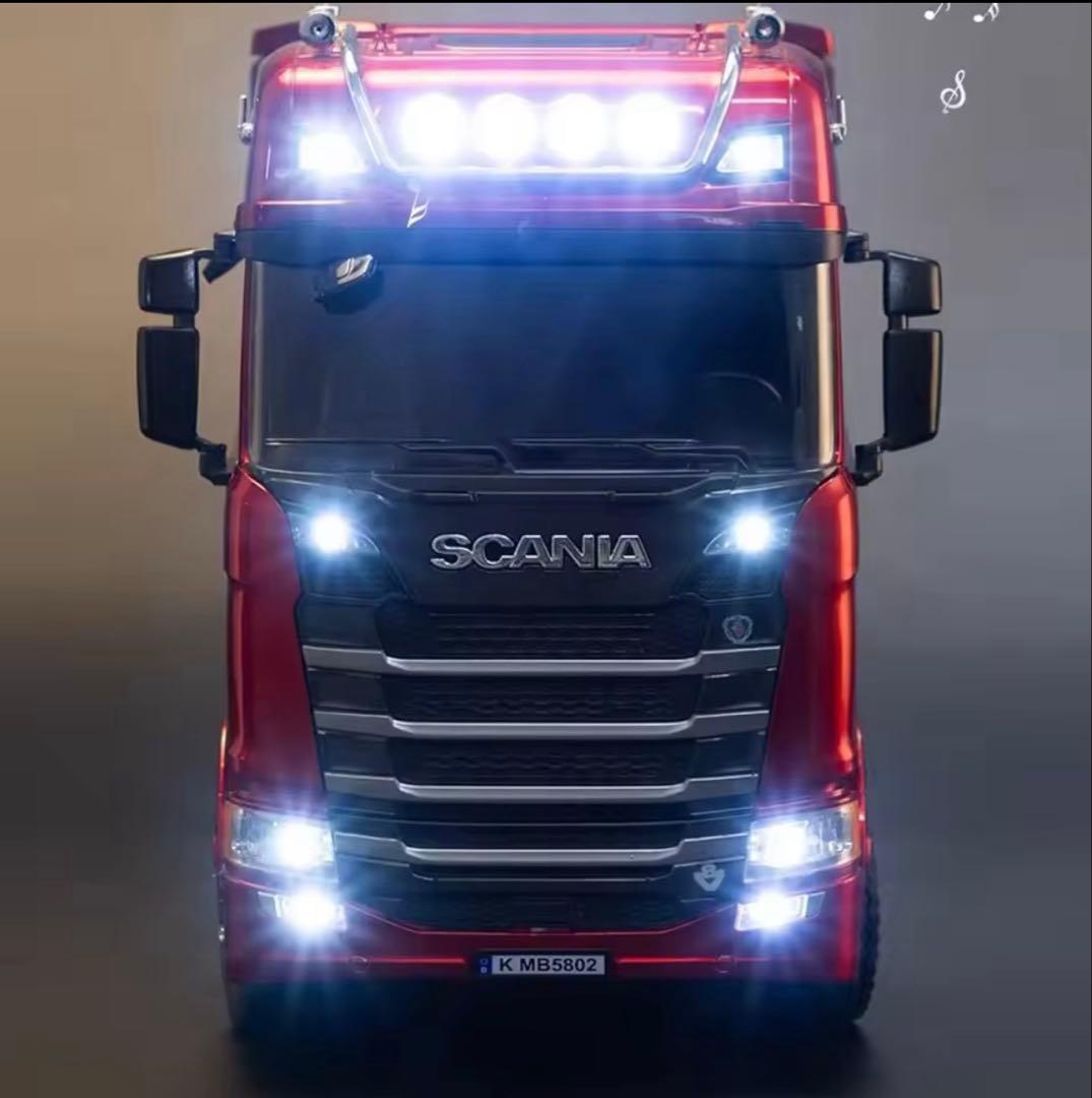 スカニア　R770 ラジコン　トレーラー　1/18 19ch ヘッド　台車セット