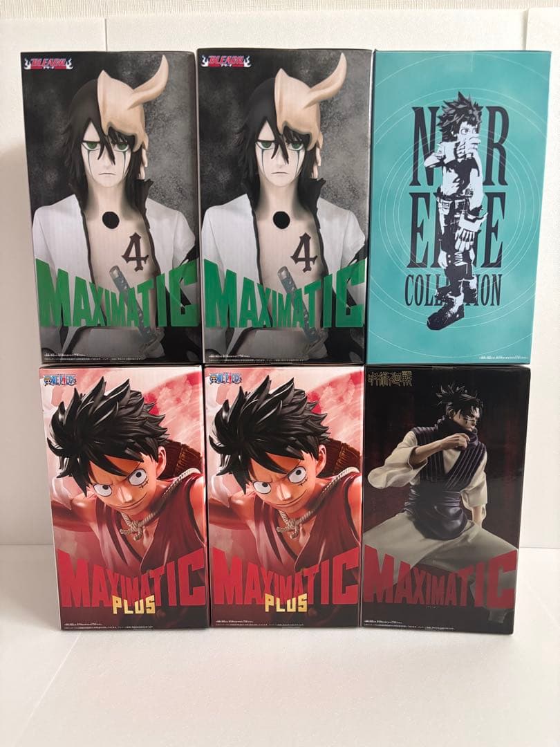 MAXIMATIC他　プライズフィギュア　６点セット 新品未開封