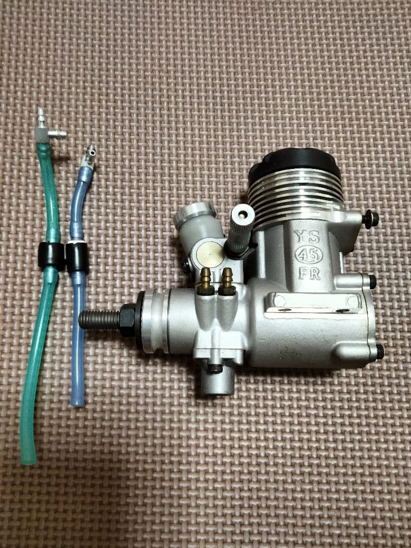 限定価格❗未使用 山田産業 ラジコンエンジン YS-45SR ハットリ マフラー