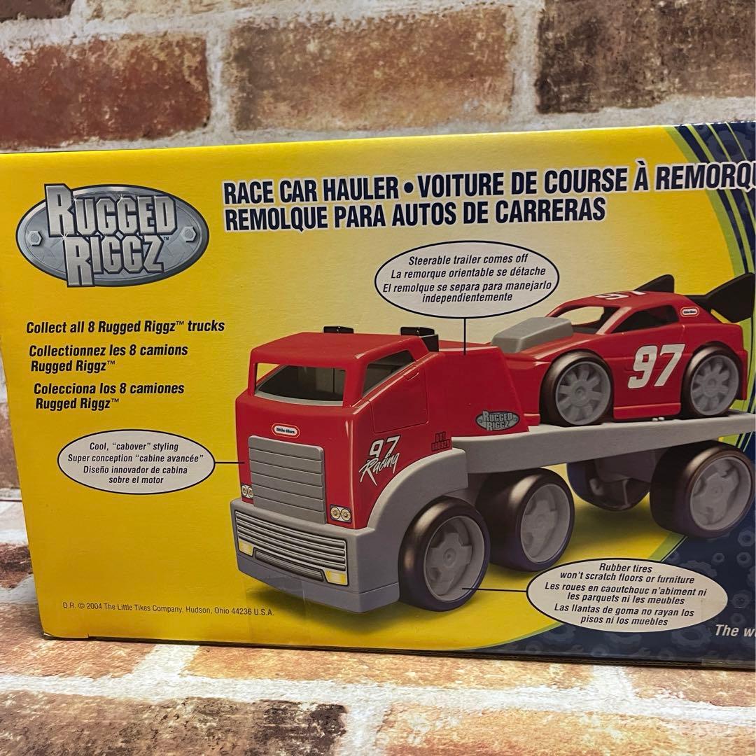 リトルタイクスRUGGED RIGGZ レースカー運搬車&ミニカーセット