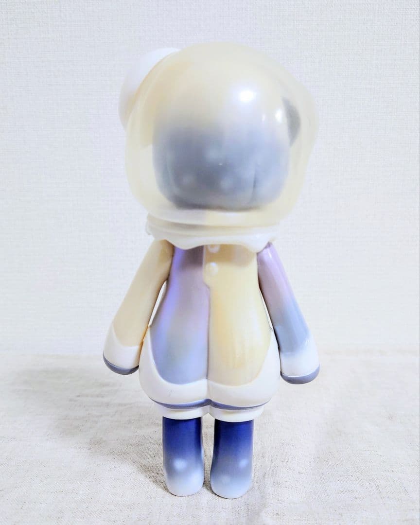 THREE WAX 宇宙カエル ユメミル 1/6計画別注 パールホワイトカラー