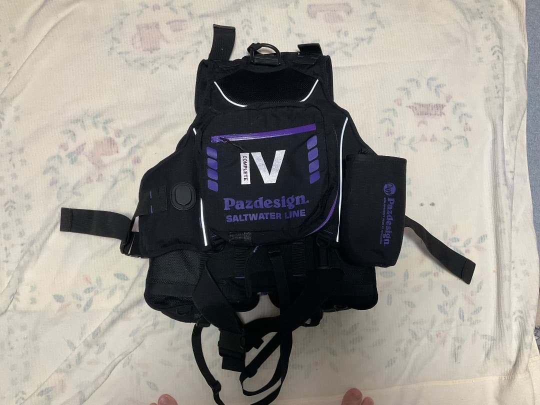 パズデザインフローティングベストコンプリートⅣ（希少カラー）別売りポーチ付き