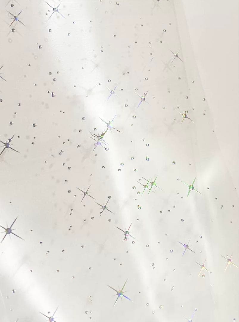 镭射银 漫天繁星 6cm×5m 海外マスキングテープ