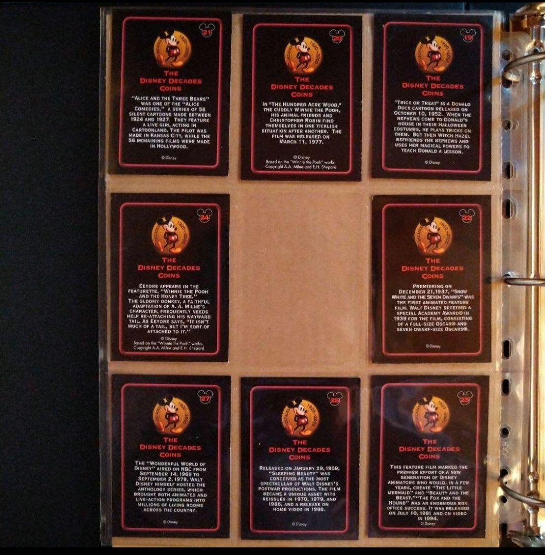 ディズニーTHE DISNY DECADES  COINS 51枚セット