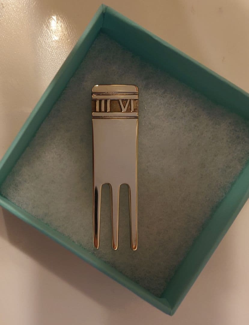 ティファニー アトラス　グリーンフォーク TIFFANY & Co　シルバー