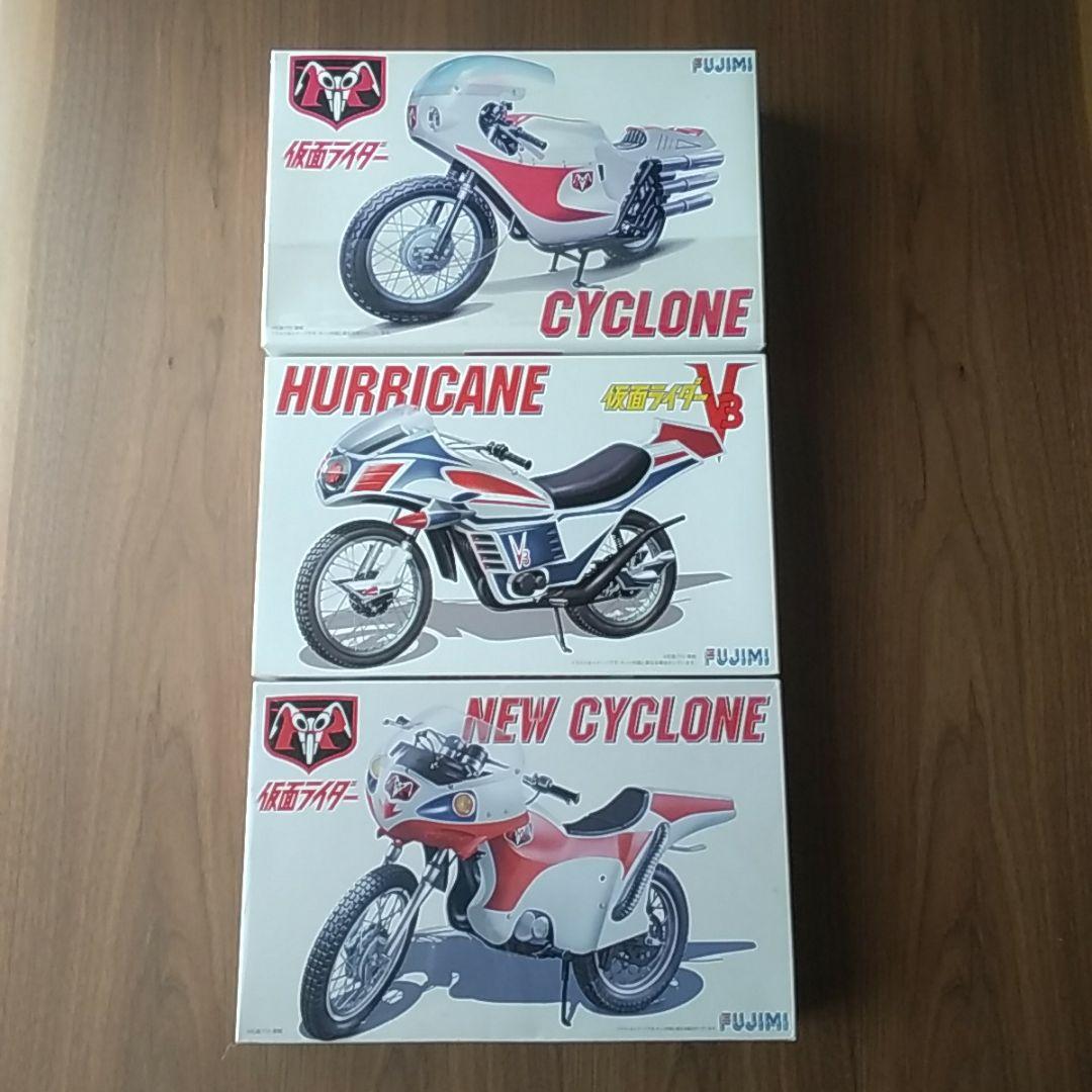 仮面ライダー　オートバイ４種