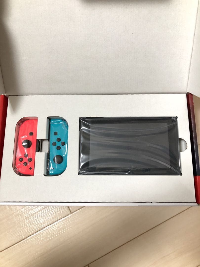 【新品】Nintendo Switch Joy-Conネオンブルー/ネオンレッド