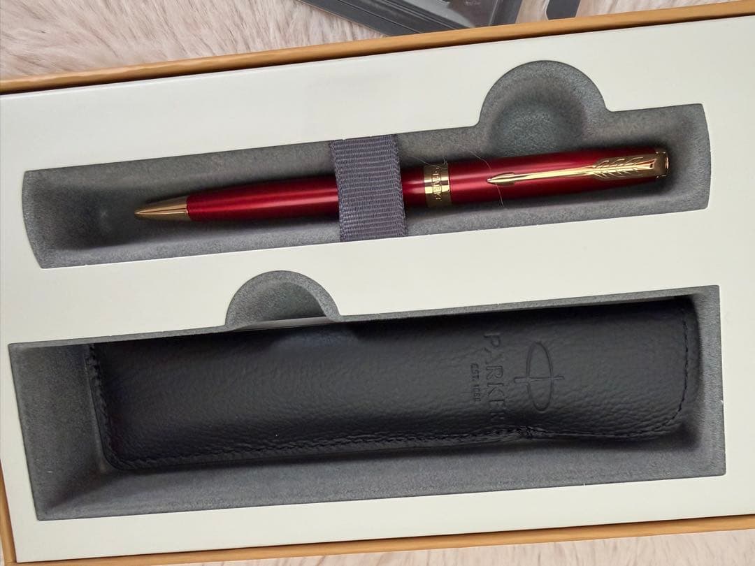 パーカー ソネット レッドGT ボールペン 証印付
