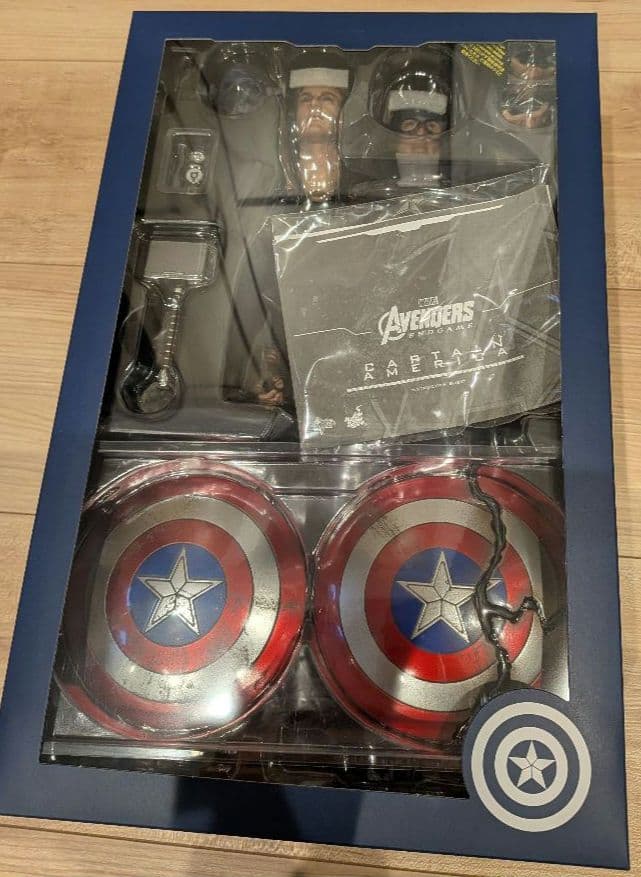 ホットトイズ ムービーマスターピース キャプテンアメリカ エンドゲーム セット