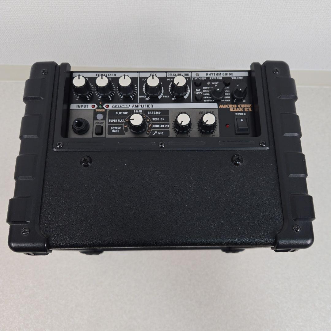 【美品】BOSS MICRO CUBE BASS RX ベースアンプ 電池駆動