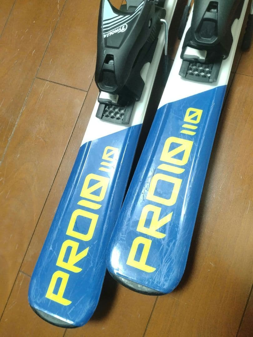 【キッズ・Jr☆】110cm　スノーカービングスキー板セット♪　送料無料！