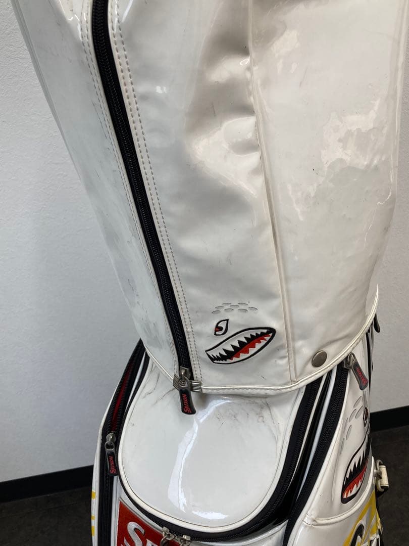 ケンケン様希少　スリクソン ガオモンスター キャディバッグ エナメル シャーク