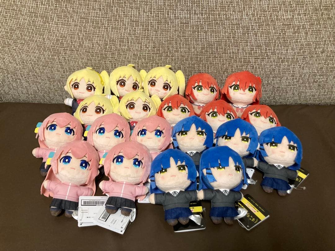 ぼっち・ざ・ろっく！ みにコレ ぬいぐるみマスコット 20点セット