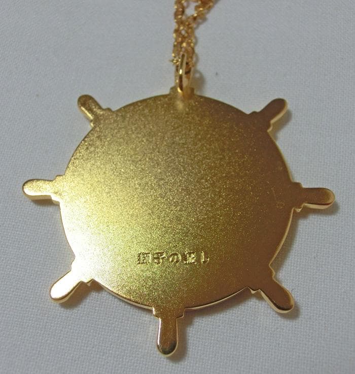 ☆海上自衛隊☆象嵌☆獅子の証し☆希少☆金彩☆ネックレス☆未使用☆共箱付き☆