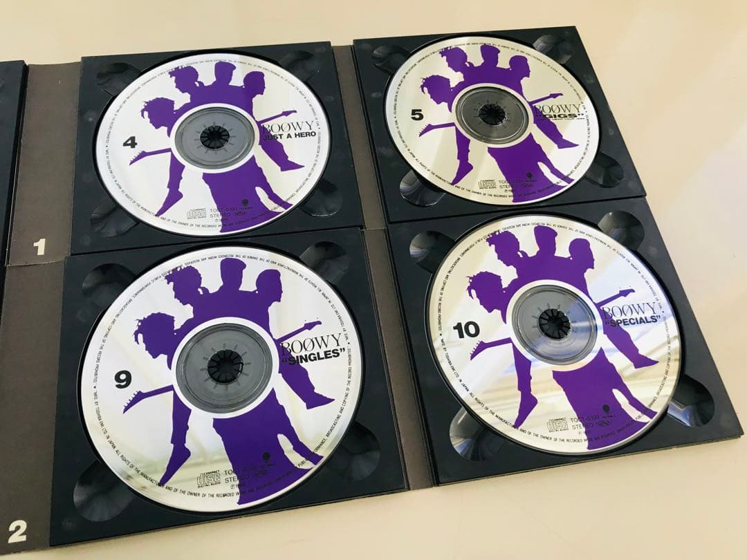BOØWY COMPLETE CDボックスセット　10万枚限定盤　入手困難！