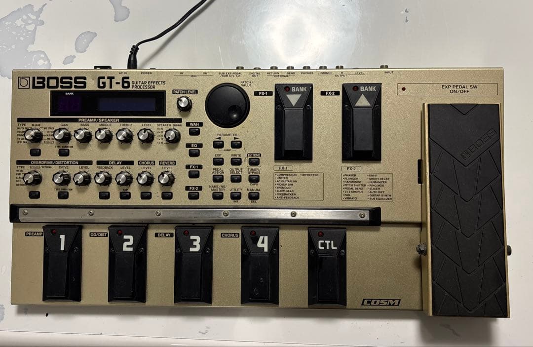 BOSS GT-6 ギターエフェクター