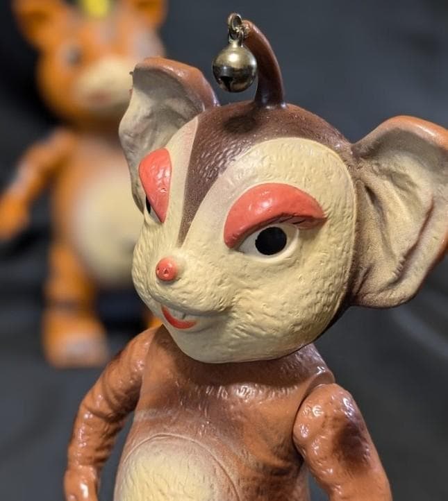 ブースカ＆チャメゴン（イヌクマ）ソフビフィギュア２体セット