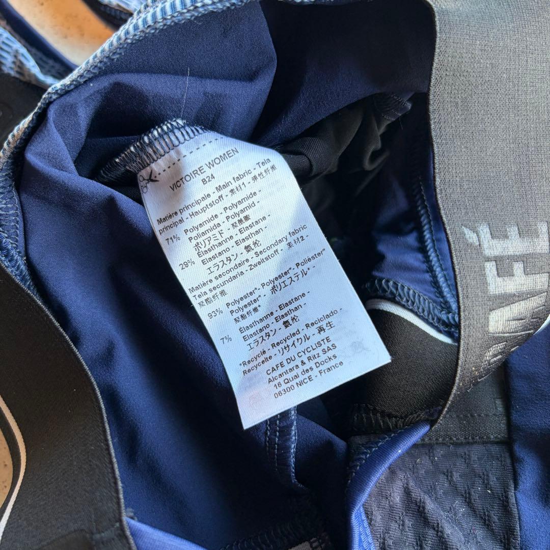 【未使用】Café du Cycliste ウィメンズビブショーツS カフェド