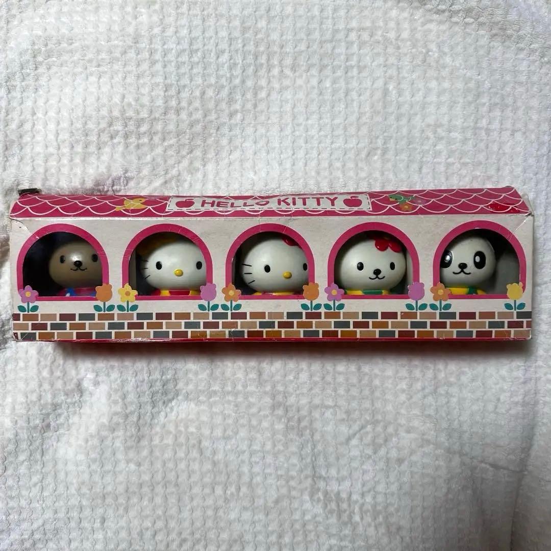 ハローキティ　　バンクセット　貯金箱　レトロ　レア　希少　サンリオ