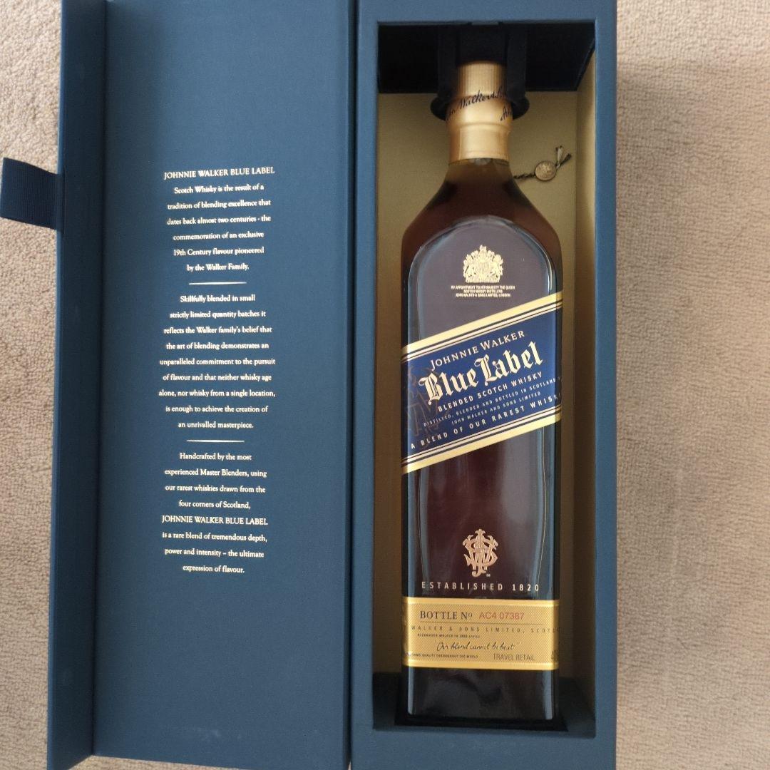 ウイスキー Johnnie Walker Blue Label 1L 40%