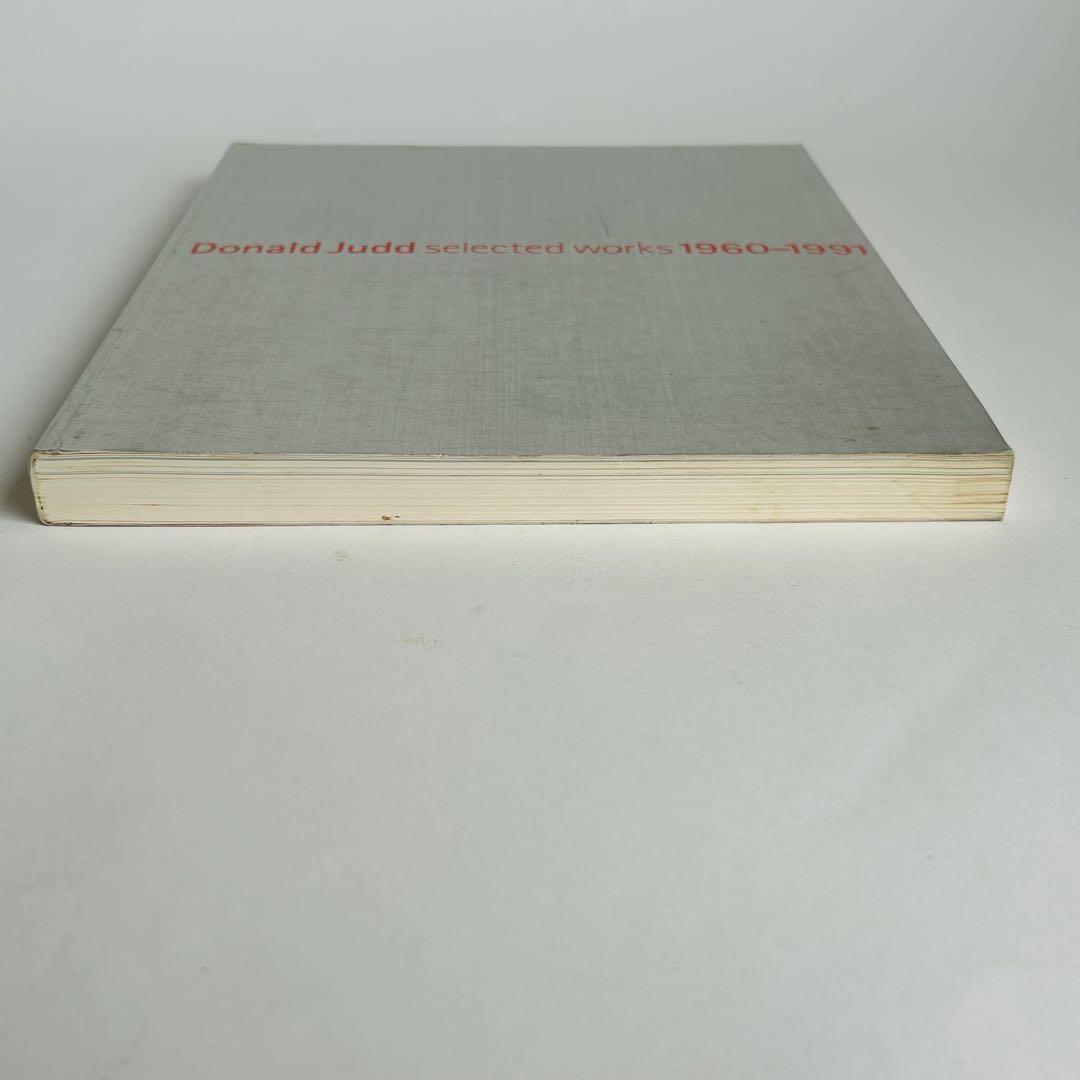 ドナルド・ジャッド セレクテッドワークス　1960-1991 展 図録
