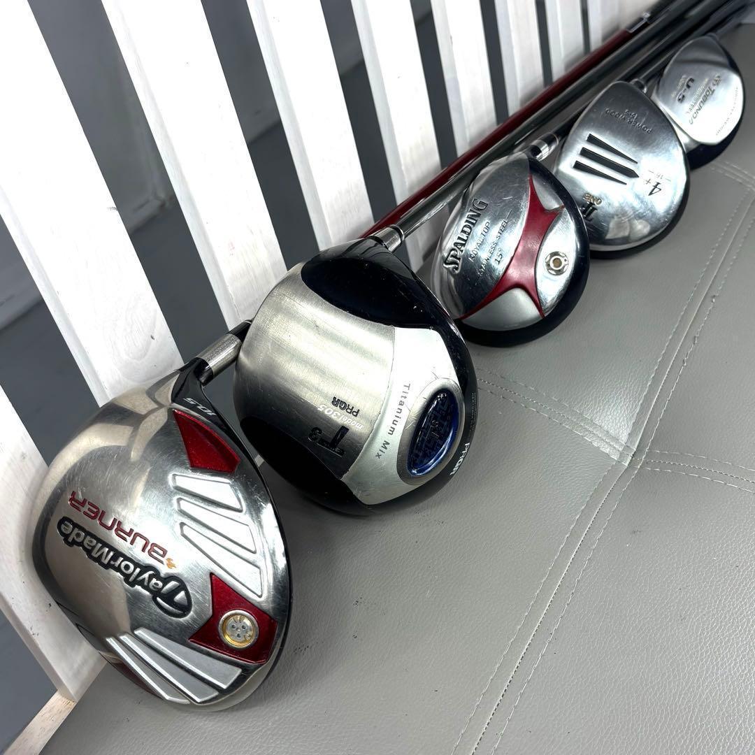 本格派 メンズゴルフクラブ 16本 フルセット HONMA テーラーメイド