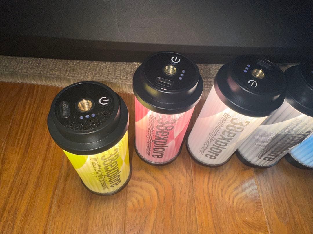 38explore 38灯　MIYABI キャンプ　　LEDランタン　5個セット