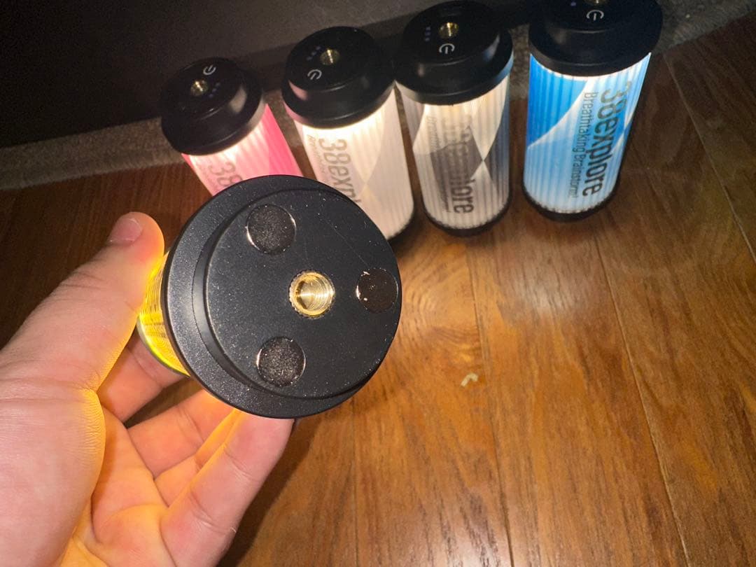 38explore 38灯　MIYABI キャンプ　　LEDランタン　5個セット