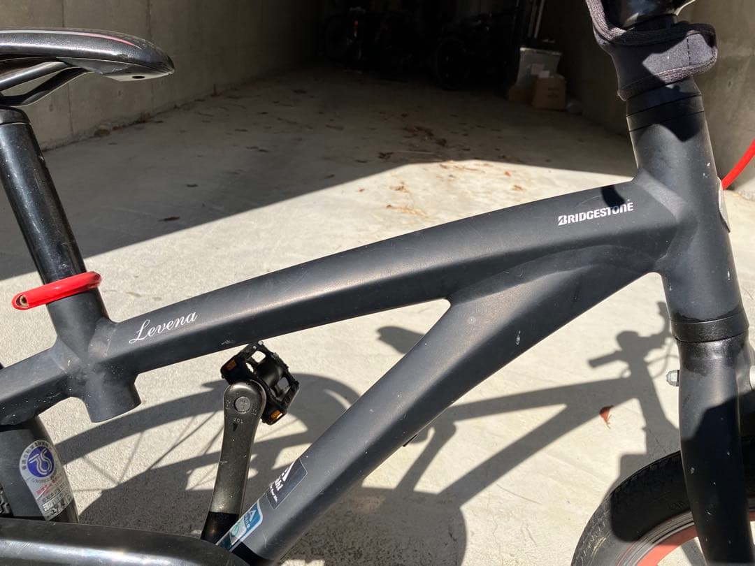 【奈良県生駒市】　子供用自転車　ブリヂストン　レベナ　黒　18インチ