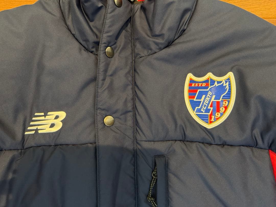 FC東京　ロングベンチコート　ニューバランス