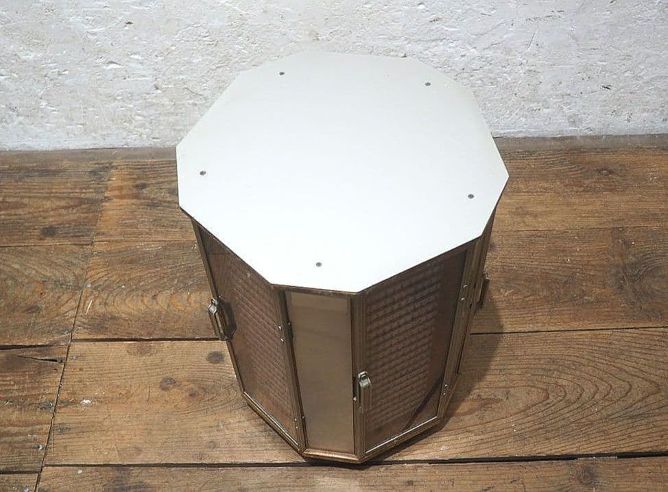 1337 回転式　レトロなハンコケース　判子　店舗什器　レトロ　ヴィンテージ