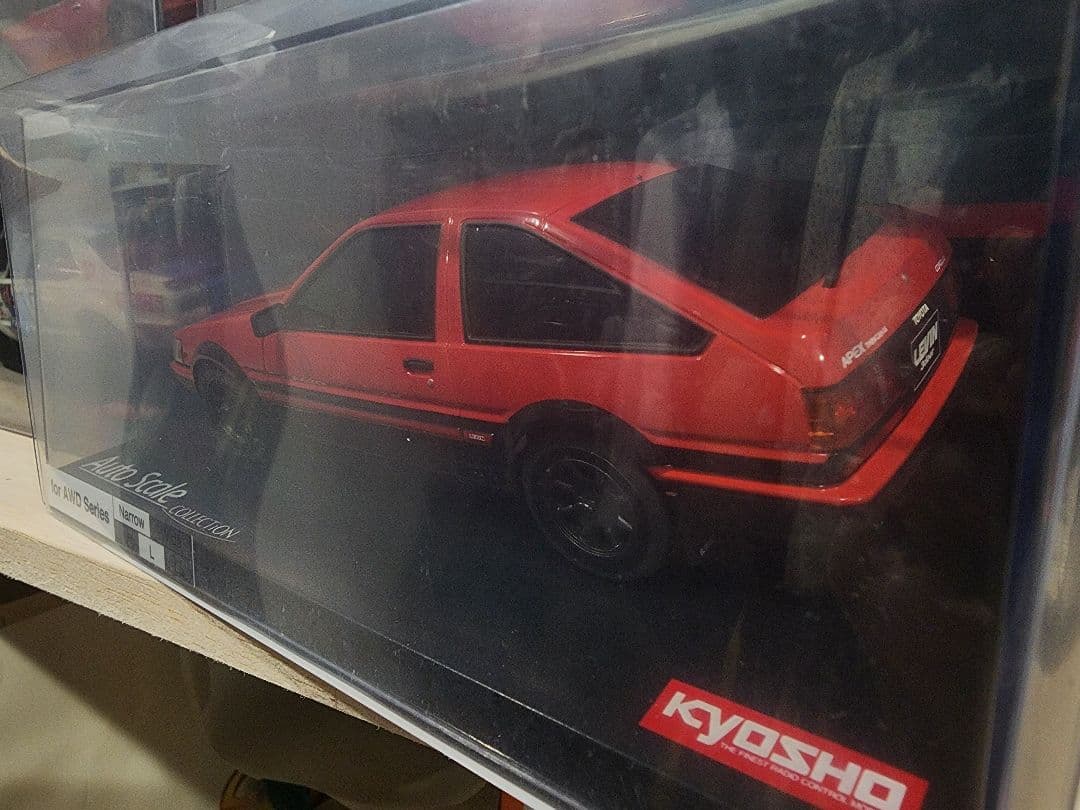 京商 ミニッツ トヨタ カローラ レビン AE86 レッド/ブラック