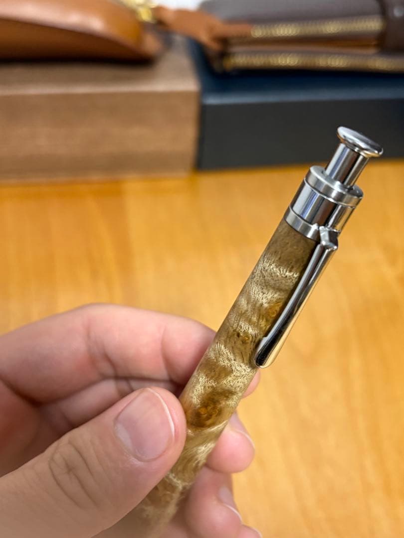 マーブルウッドシャーペン　公房楔　ペンシル楔