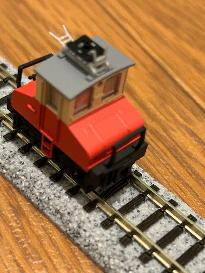 新品同様 銚子電鉄デキ3 トロリーポール2台 & ハフ1・ハフ2 セット【極小】