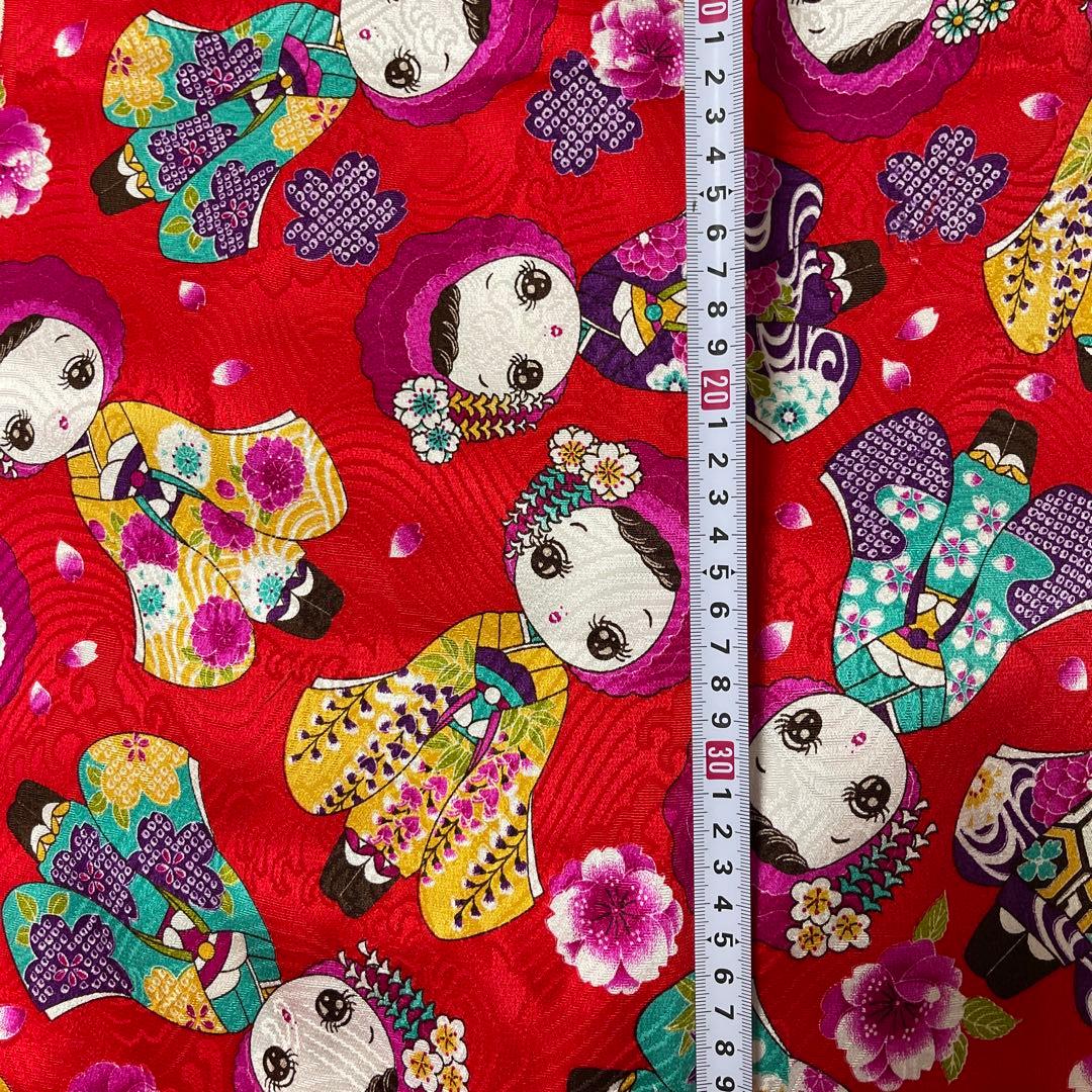 オーダー受付中❣️正絹本格お仕立てお振袖、撮影用お引き摺り大振り袖