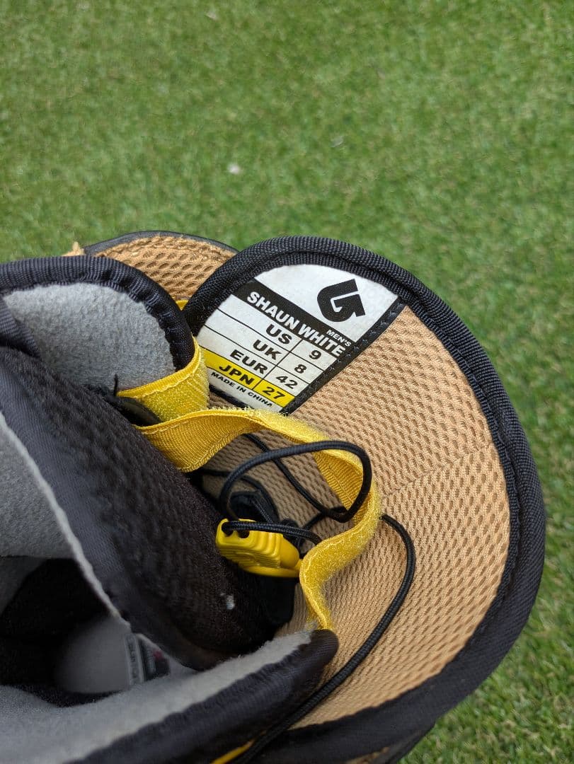 【美品】BURTON スノーボードブーツ 27cm バートン ショーンホワイト