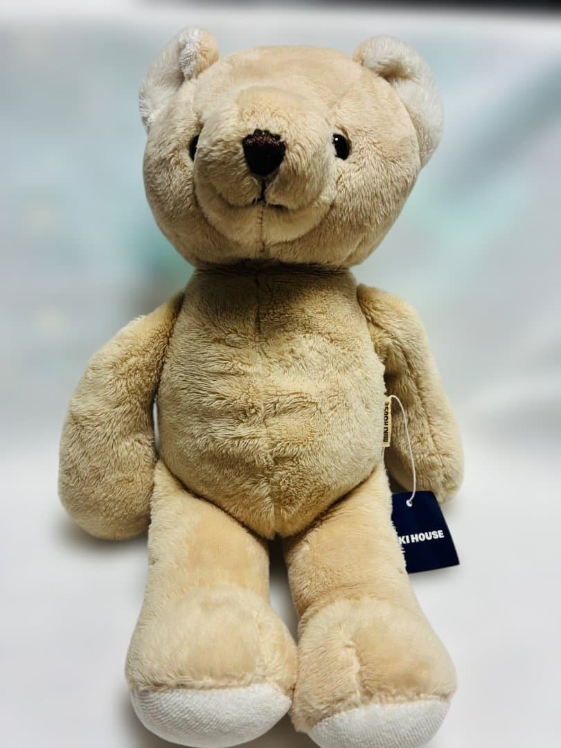 ミキハウス　日本製　マイクロファーベアー　タグ付き 新品　未使用　クリスマス