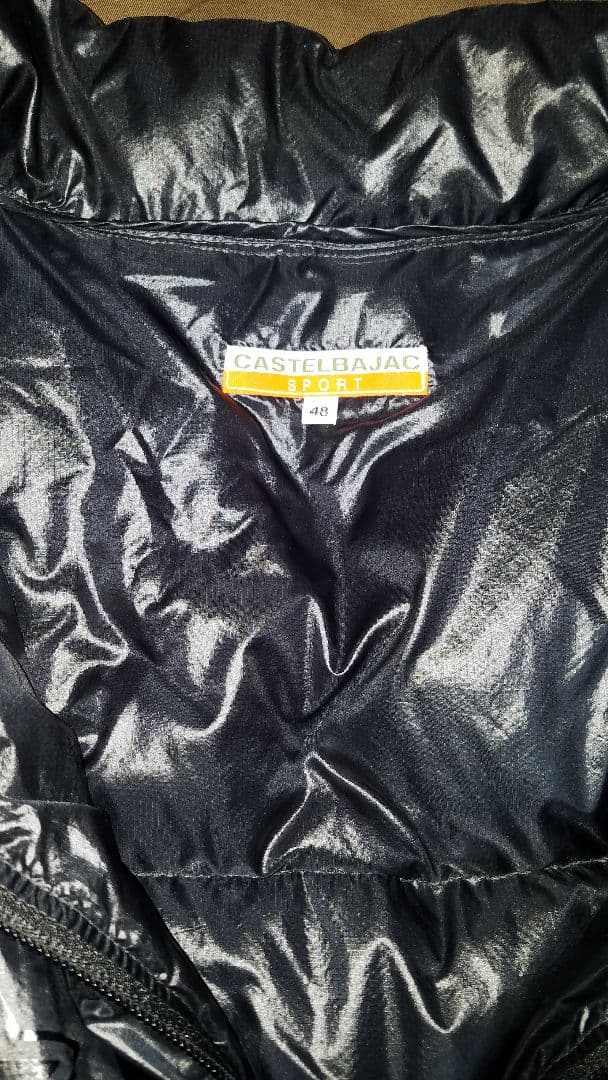 カステルパジャック　 ゴルフ・ダウンジャケット 黒