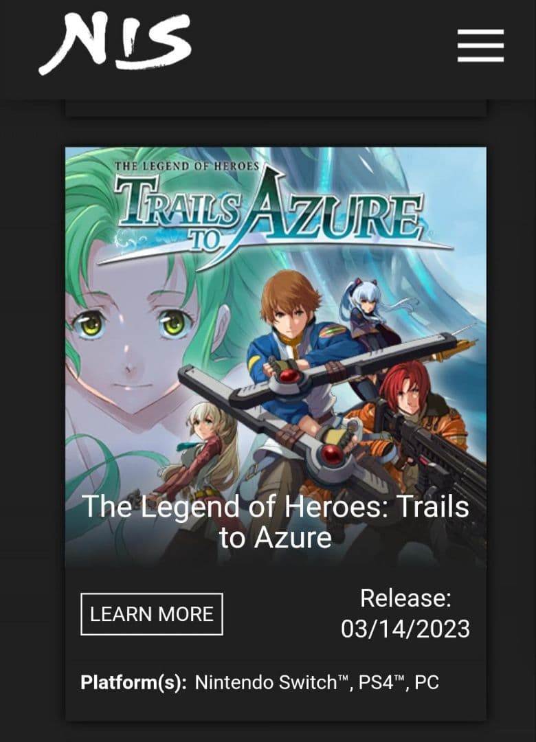 零の軌跡 & 碧の軌跡セット(輸入版:北米)