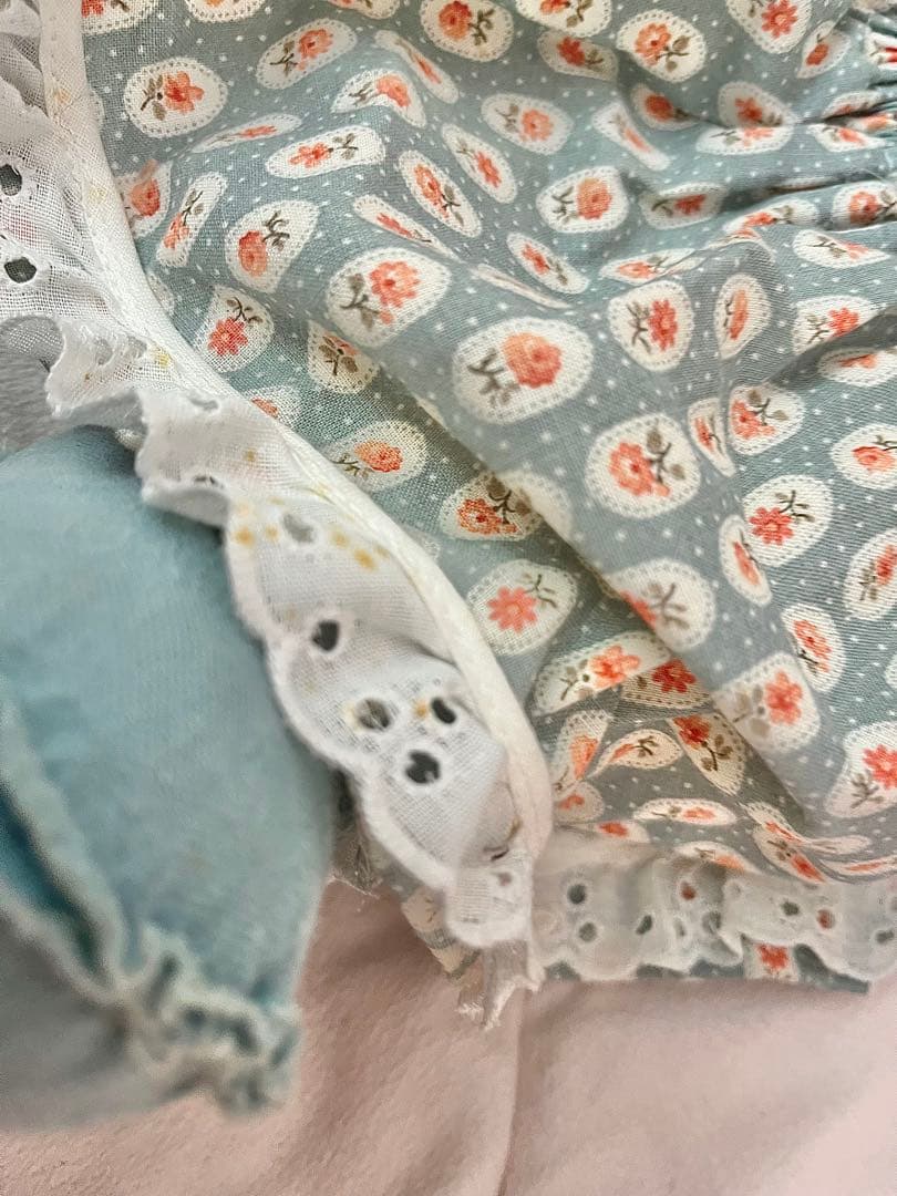 ラシュトン バニー　うさぎ ドール ヴィンテージ　花柄