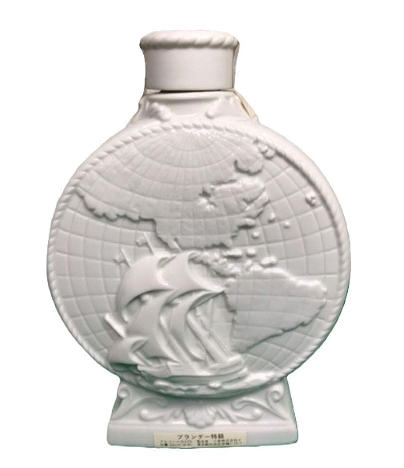 【未開栓】OCEAN WHISKY　1986年製　三楽　陶器ボトル　ブランデー