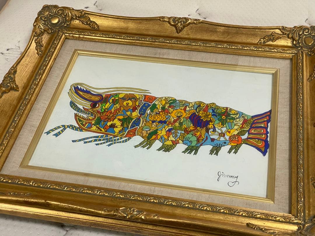 ジミー大西　油絵