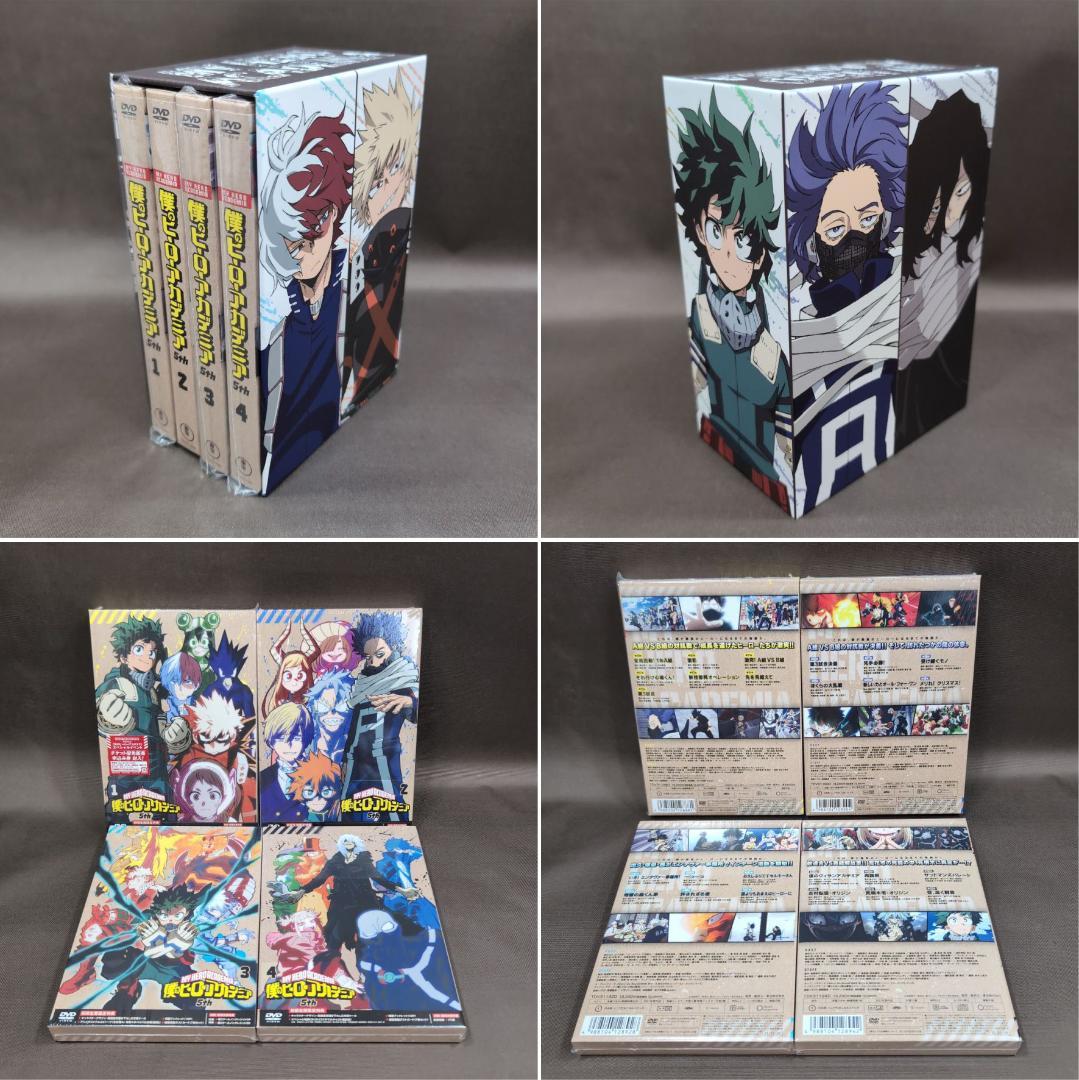 ウ*ク様 僕のヒーローアカデミア1期〜7期+劇場版2本 DVD全巻収納BOX付