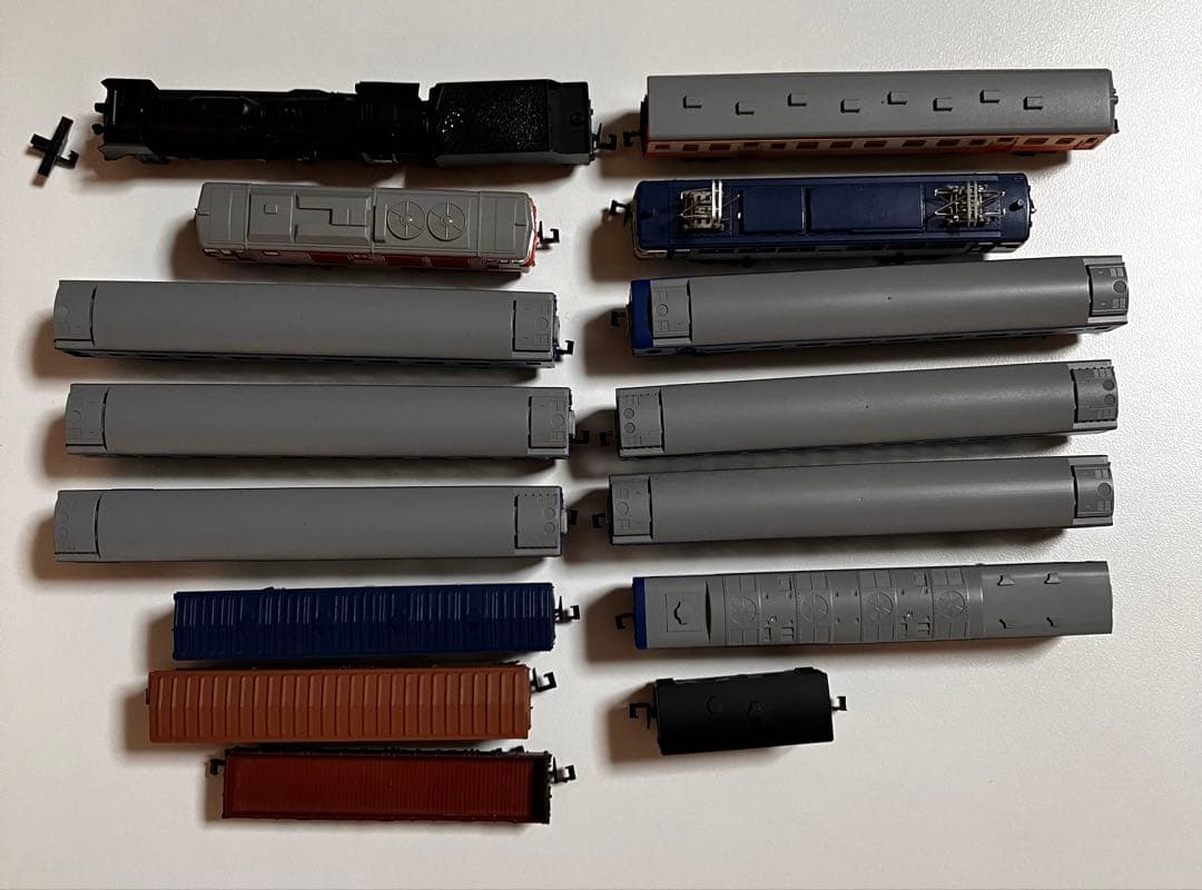 【ジャンク(故障品)】KATO、永大 鉄道模型 １４車両