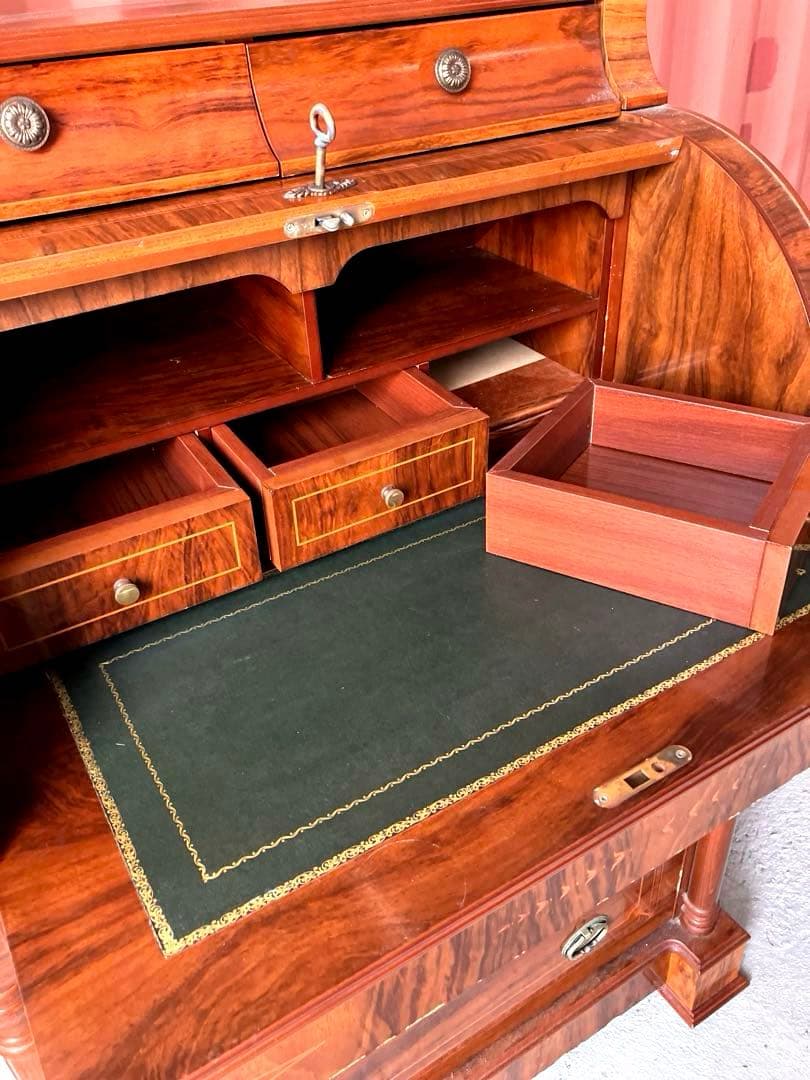 ヴィンテージ　ロールトップライティングビューロー