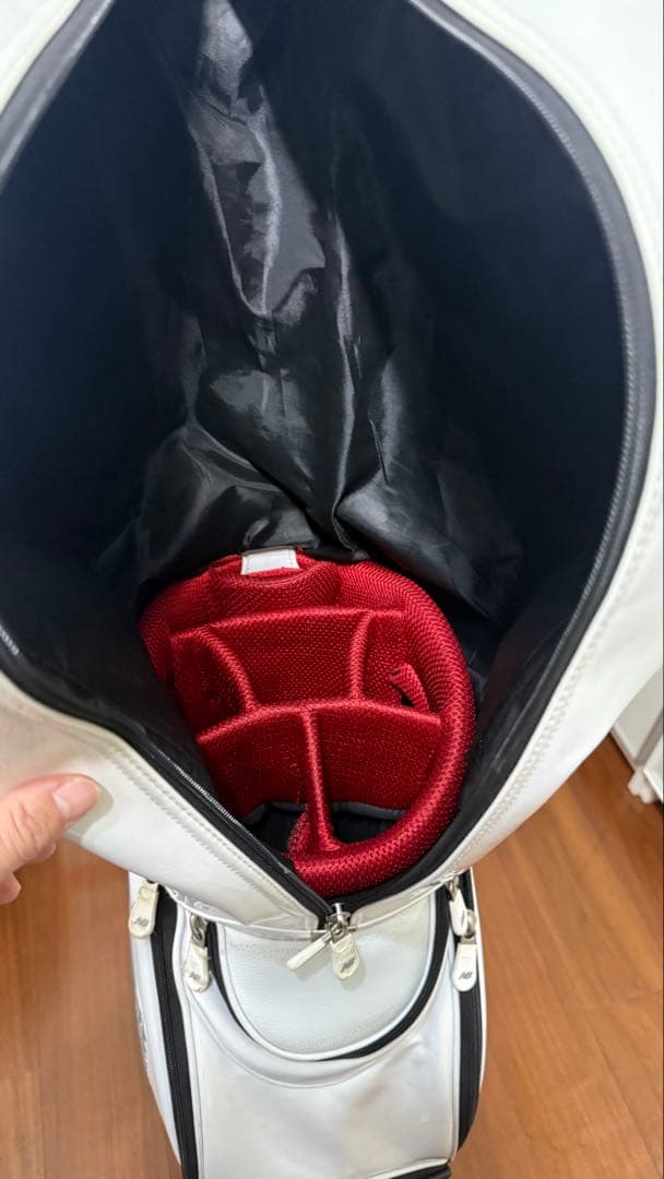 ニューバランス(NewBalance)キャディーバック　白